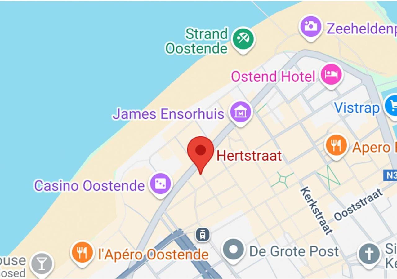 Cosy Studio By The Sea Ostende Extérieur photo